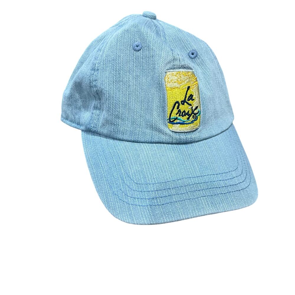La Croix Mineral Water Embroidered Denim Hat